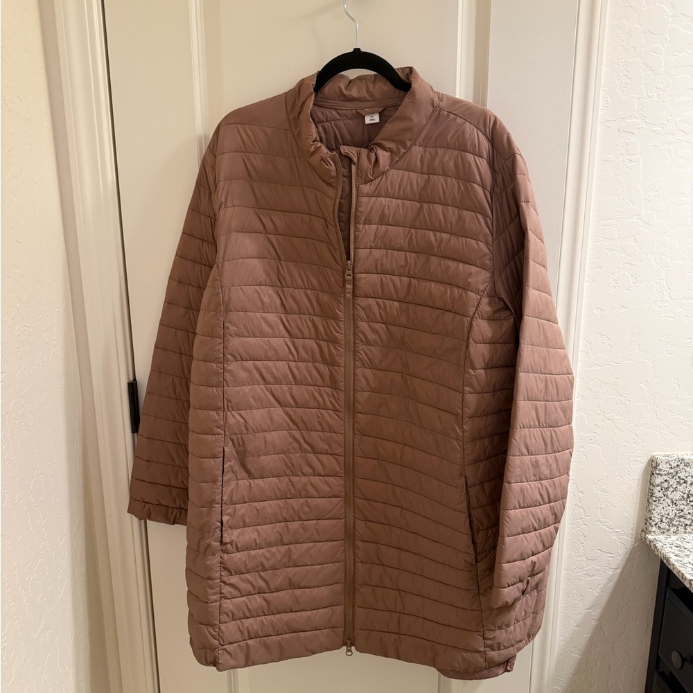 Lightweight Quilted Women's Jacket - mauve